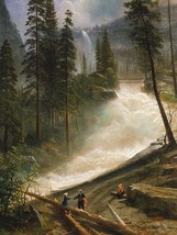 Nevada Falls, Yosemite by Albert Bierstadt as a Giclee Art Print + Ships Free - £31.17 GBP+