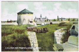 Postcard Royal Military College From Fort Frederick Kingston Ontario - £3.15 GBP