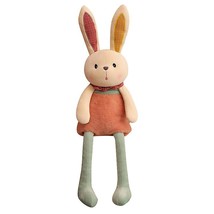 Rabbit Plush Toy Stretchable Ear Bear Super Soft Stuffed Doll Gift For Kids - £22.74 GBP+