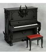 Satanic Piano Devil Piano Action Figure Accessory With Bench - $55.31 CAD