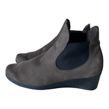 Arche Noble Nubuck Wedge Heel Ankle Boots Size 38 (US 7) - £98.92 GBP