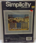 VTG NIP Simplicity Stitchery All About Geese 14&quot; x 11&quot; Clothesline Crewe... - £25.89 GBP