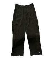 RAG &amp; BONE Black Tuxedo Trim Cropped Cargo Ankle Pants Women Size 00 - £41.15 GBP