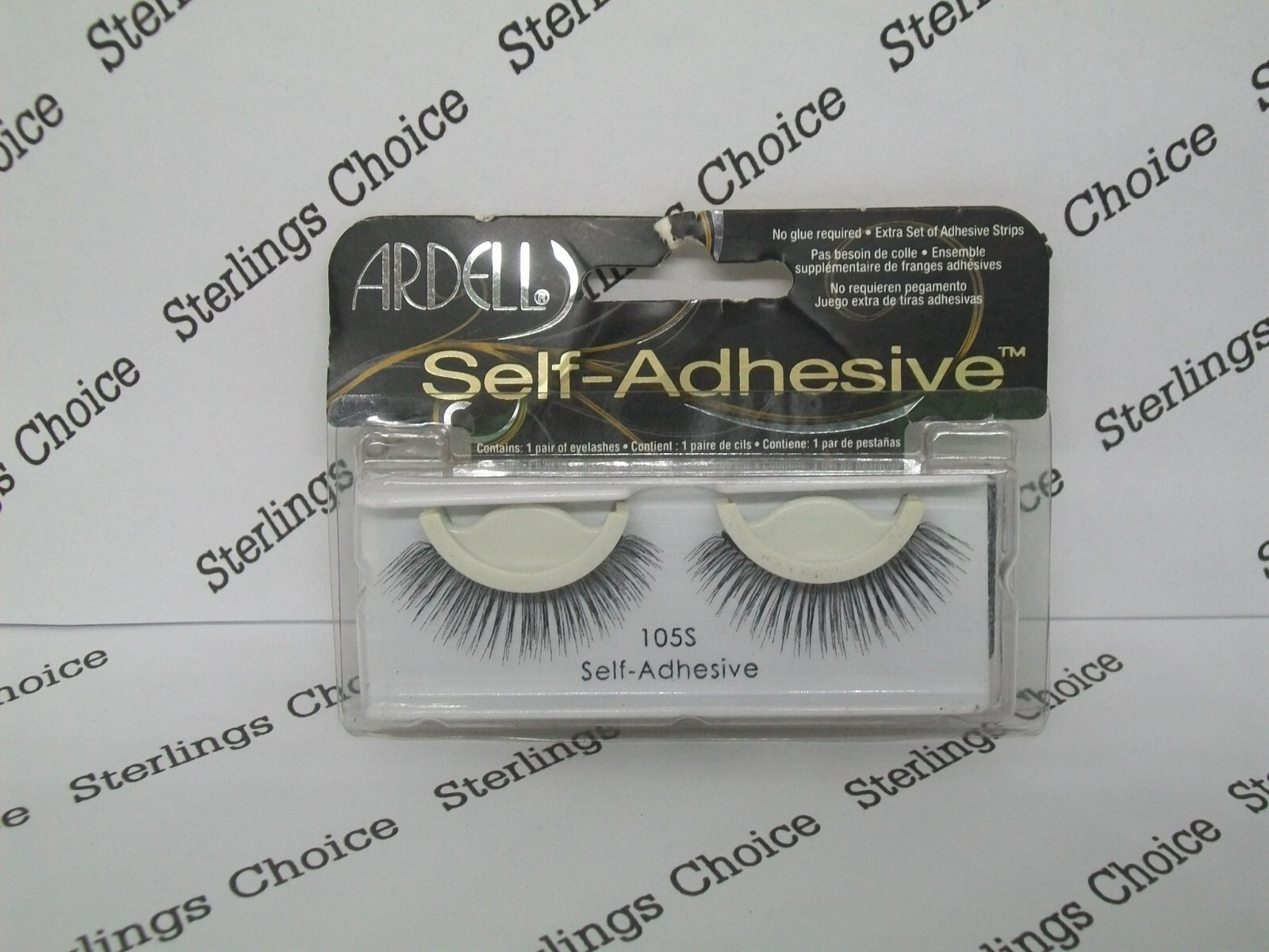 Ardell Self Adhesive Eye Lashes #105S Black - $8.36