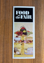 Food At The Fair Brochure New York World&#39;s Fair 1965 Brochure - £11.28 GBP