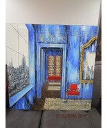 Nathan Neven (1979, Irish) MODERN ART OIL CANVAS  ORIGINAL CLASSIC INTER... - $100,202.87 MXN