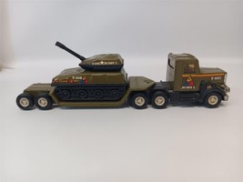Buddy L. made in Japan Tank 12&quot; transport  truck.  T-605 &amp; T-308  1980&#39;s - $25.00