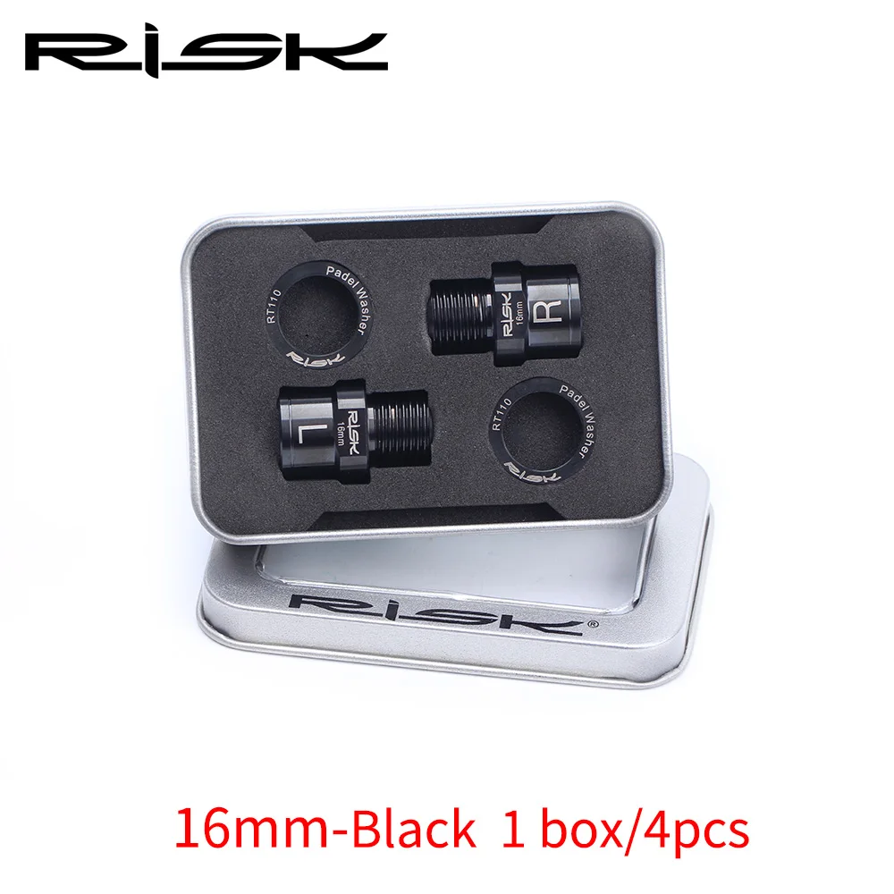 RISK Bicycle Pedal Extension Axis Extender Spacers Washer MTB Converter Mountain - £107.12 GBP