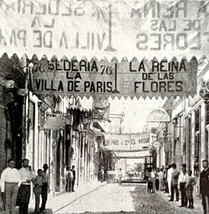 Obispo Street Havana Victorian 1898 Print Cuba&#39;s Freedom Spanish War DWU15 - £31.96 GBP