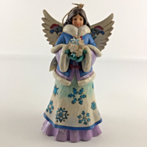 Jim Shore &quot;May Blessings Fall Upon You&quot; Snowflake Angel 4047658 Figurine... - £77.40 GBP