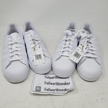 adidas Superstar Triple White EG4960 9, 11 run DMC Shell Toe Originals R... - $79.99
