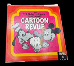 The Walt Disney Home Movie Cartoon Revue 8MM Movie Silent Film Black Whi... - $22.00