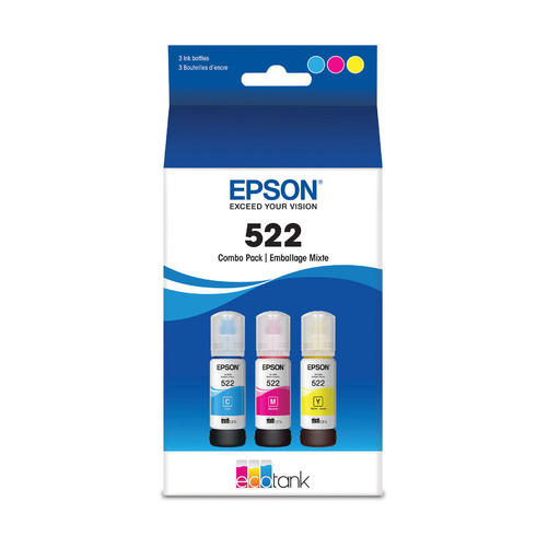 Epson T522 Ink Refill Kit - Inkjet - Color - $125.83