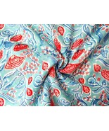 Pure Cotton Hand Block Printed Fabric Size 1 Yard (Fabric 11) - €22,23 EUR