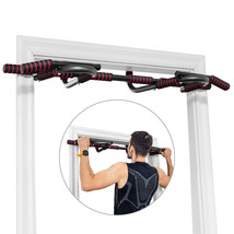 Costway Multi-Purpose Pull Up Bar Doorway Fitness Chin Up Bar No Screw Home Gym - £78.32 GBP