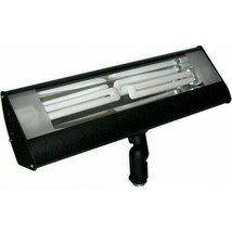 FLOOD LIGHT 120V 2XPL13 13W BLACK Aluminum 2PL13 LAMP S626L-BK 15&quot; LOONG - $45.52 CAD