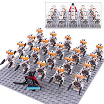 Star Wars Commander Cody (Phase 2) Clone Army Lego Moc Minifigures Set 21Pcs - $32.99