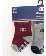 Champion Youth GRIPPY Socks 3 Pairs (Size 6-12 Mths) - $13.37