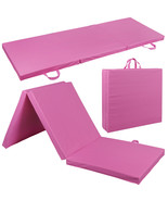 Fitness Tri-Fold Exercise Mat Gym Gymnastics Aerobics Yoga Comfort Portable - £53.88 GBP