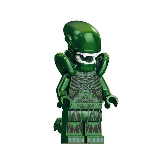 Aliens green xenomorph custom minifigure thumb200