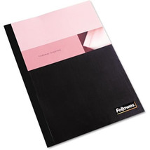 Fellowes 5256601 THERMAL COVERS - PAPER - CLEAR/BLACK - COVERS THERMAL B... - $49.78