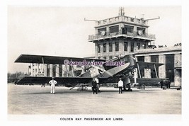 rs1165 - Golden Ray Air Liner at Croyden Airport - print 6&quot;x4&quot; - $2.80