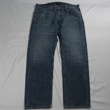 Levis 38 x 32 505 2765 Straight Fit Medium Wash Denim Jeans - $24.49