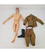Hasbro GI Joe 1964 Painted Brown Hair Blue Eyes Soldier Scar Face  - $99.99