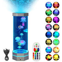 Jellyfish Lava Lamp 17 Colors Changing 15inch Jellyfish Lamp With Remote Control - £180.54 GBP