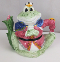 Vintage Wang&#39;s International Unique Whimsical The Frog Prince 8&quot; Teapot - £10.86 GBP