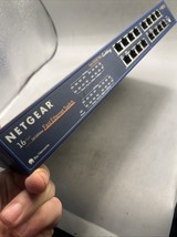 Netgear 16 Port Ethernet 10/100 Mbps Auto Switch Cat No. FS516 - $25.73