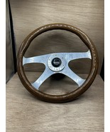MOMO Classic Vintage Wood steering wheel Made In Italy 05 - 92 - $474.88 CAD