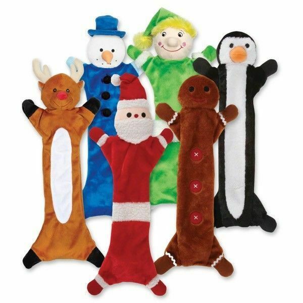 FESTIVE UNSTUFFIES For DOGS Stuffing Free Holiday & Christmas Dog Toys & Gifts