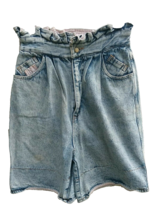 Vintage Shorts Throwback Style Shorts Sz 9/10 Light Wash High Waist 1980&#39;s - €12,11 EUR