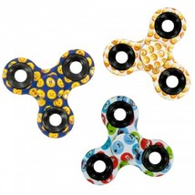 Emoticon Hand Spinner - One Item w/Random Design and Color - £4.70 GBP