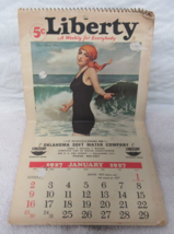 1927/1977 Liberty A Weekly for Everybody Calendar Oklahoma Soft Water Co - £3.86 GBP