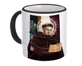 Saint Nicholas Of Tolentino : Gift Mug Catholic Church Flower Christian Italian - £12.68 GBP