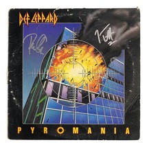 Joe Elliott Phil Collen Signé Def Leppard 1983 Pyromania Vinyle Record JSA 953 - £271.37 GBP