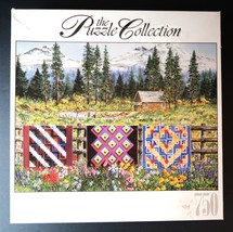 Log Cabin Quilted View NRFP Sealed Puzzle Collection Diane Phelan RoseArt - $15.00