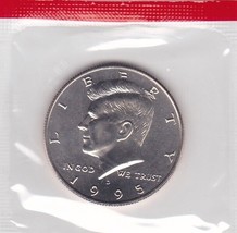 1995-D Kennedy Half Dollar - Uncirculated - in Mint Cello - £3.18 GBP