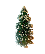 8.5 Inch Vintage Flocked Christmas Tree for Villages - $17.75