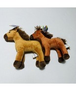 Spirit Riding Free Plush Stuffed Animals Spirit And Bing Cherry - £12.27 GBP