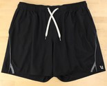 VUORI 6&quot; Trail Shorts Lined Men&#39;s XL Black  Drawstring Athletic - $28.70