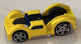 Hot Wheels - Curb Side - Car Diecast - Mattel Inc - Malaysia - Yellow - £3.93 GBP