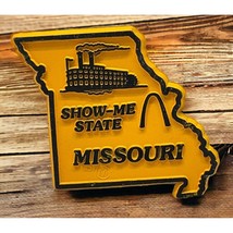 Missouri State Outline Refrigerator Magnet Show Me State Travel Souvenir - £7.79 GBP