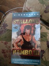 Rambo III (VHS, 1999, Letterboxed) - Widescreen - £13.08 GBP