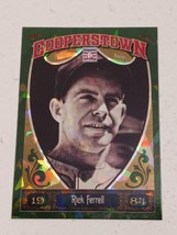 Rick Ferrell Boston Red Sox 2013 Panini Cooperstown Green Crystal Card #48 - £2.32 GBP