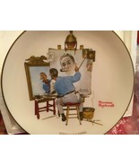 Norman Rockwell Triple Self Portrait Vintage Gorham Collector’s Memorial... - $26.18