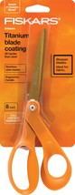 Fiskars 8 Inch Titanium Scissors, Offset Handle Grip - £31.64 GBP