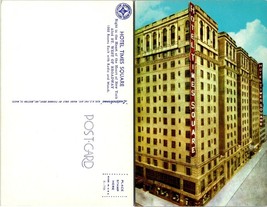 New York(NY) NYC Hotel Times Square 43rd Street West of Broadway VTG Postcard - £7.51 GBP